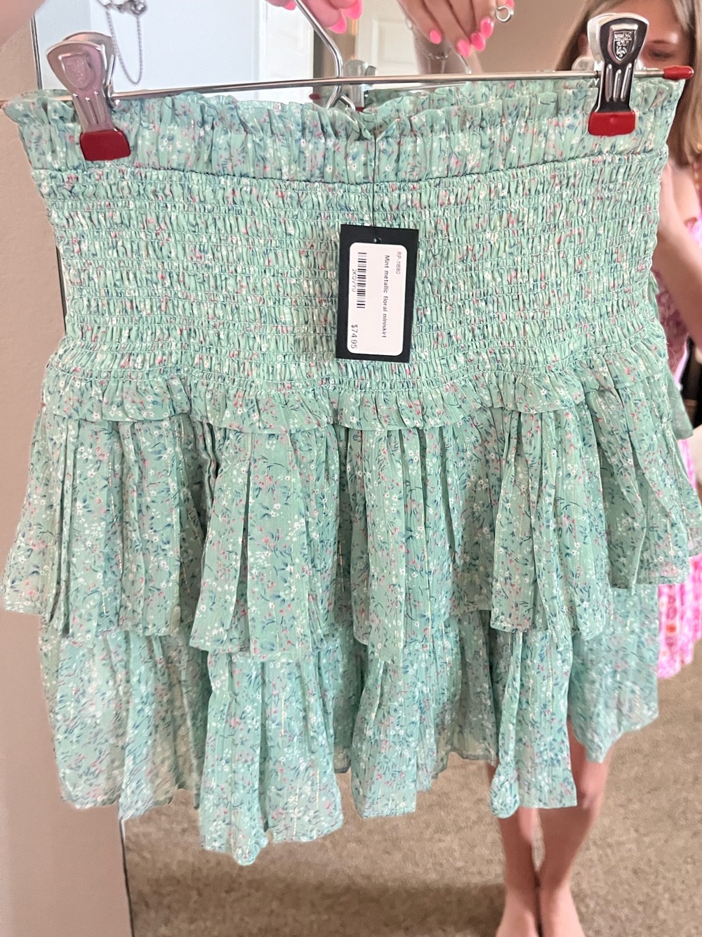 Teal Skirt